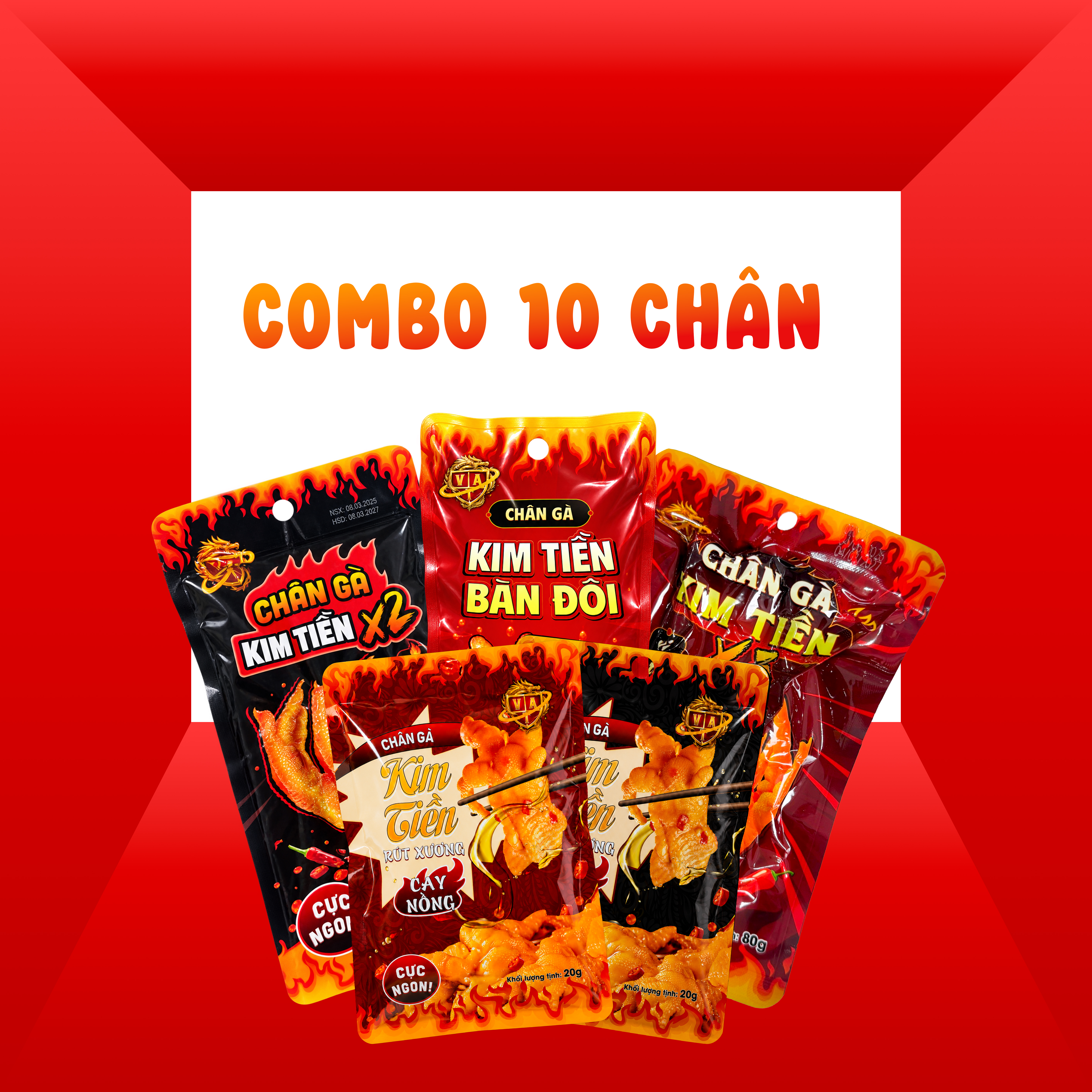Combo 10 chân